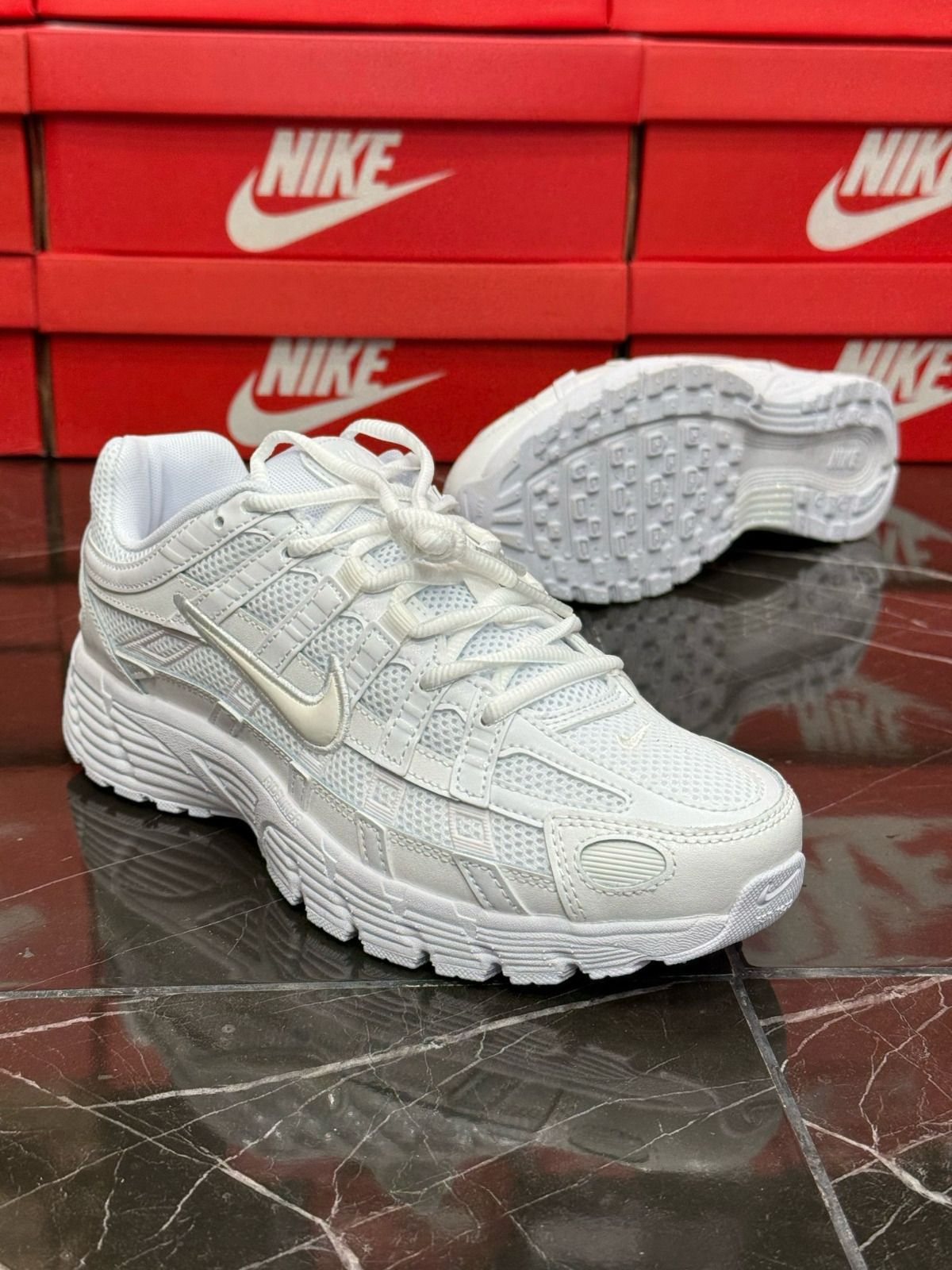 Nike P6000 white - lazonadrip