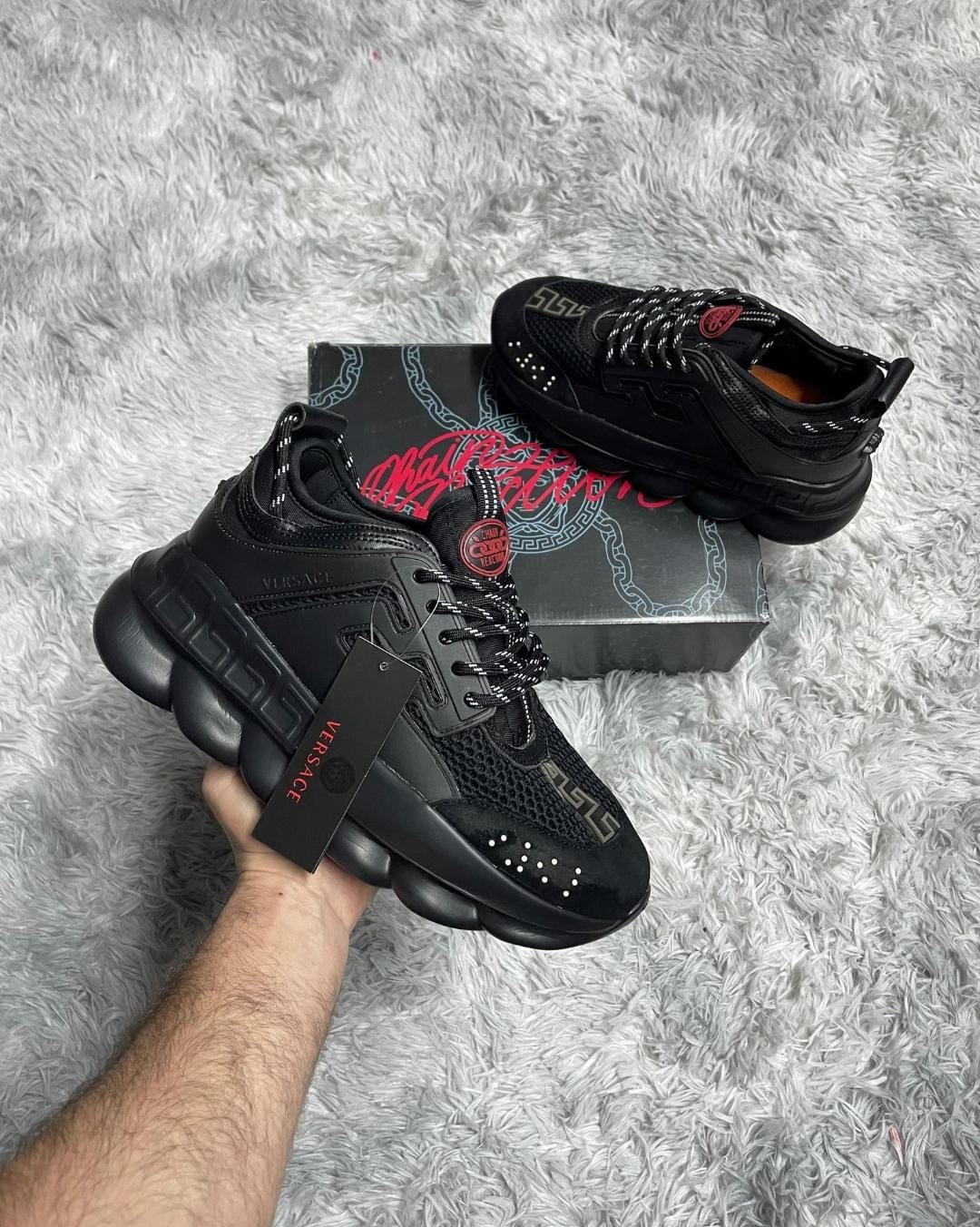 ZAPATILLAS VERSACE CHAIN - lazonadrip