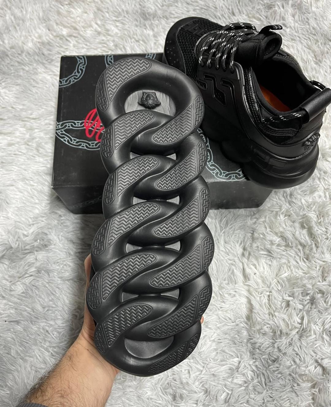 ZAPATILLAS VERSACE CHAIN - lazonadrip